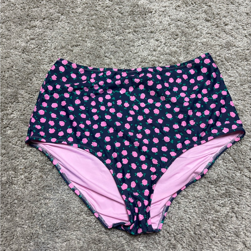 Aerie Floral High-Waisted Bikini Bottoms